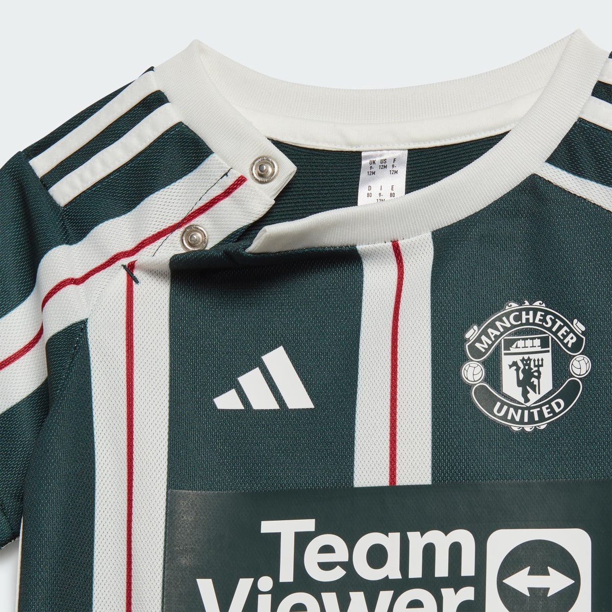 Adidas Manchester United 23/24 Auswärtsausrüstung für Kinder. 7