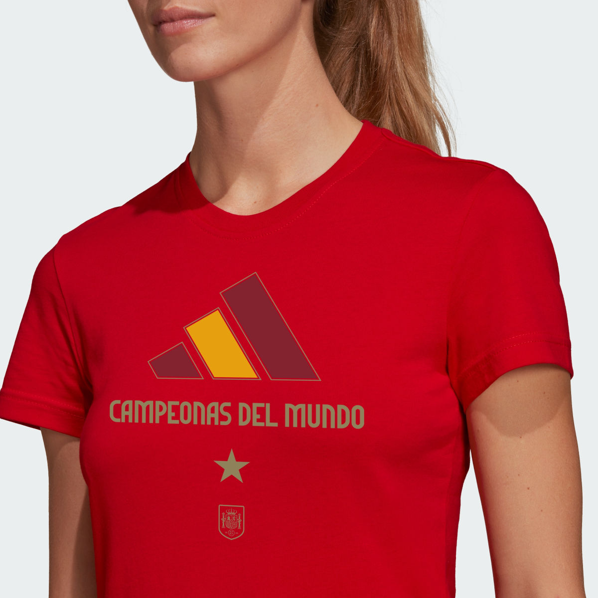 Adidas Spain WWC 2023 Winners T-Shirt. 7