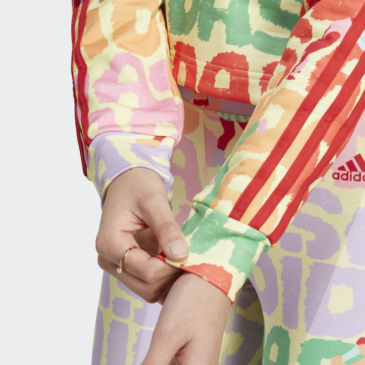 Adidas Hoodie FARM Rio 3-Stripes. 7