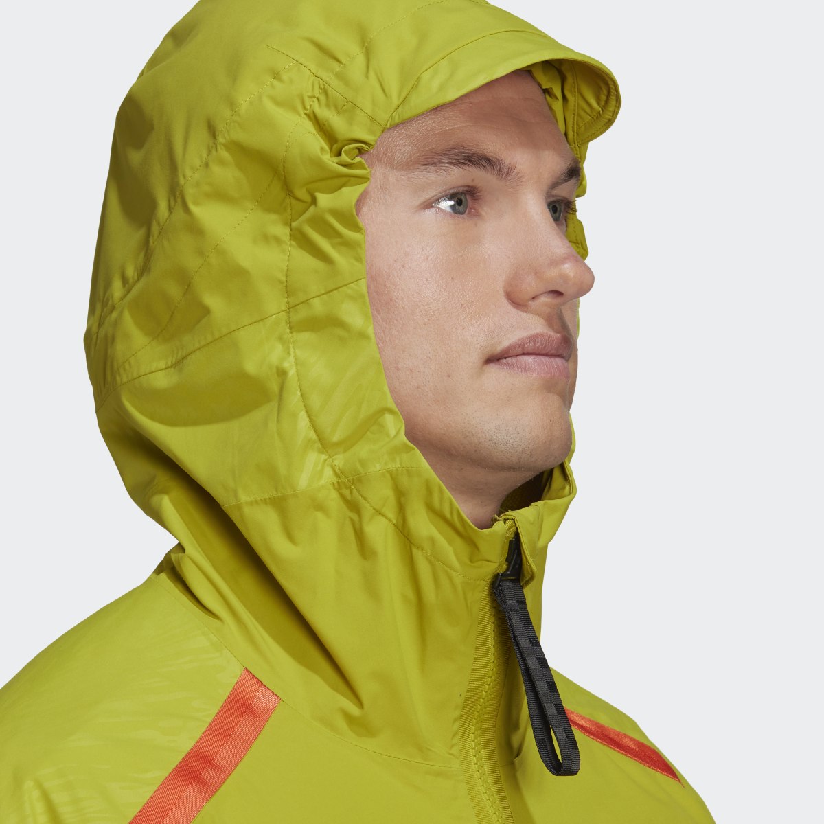 Adidas Chaqueta impermeable con capucha Terrex Utilitas. 8