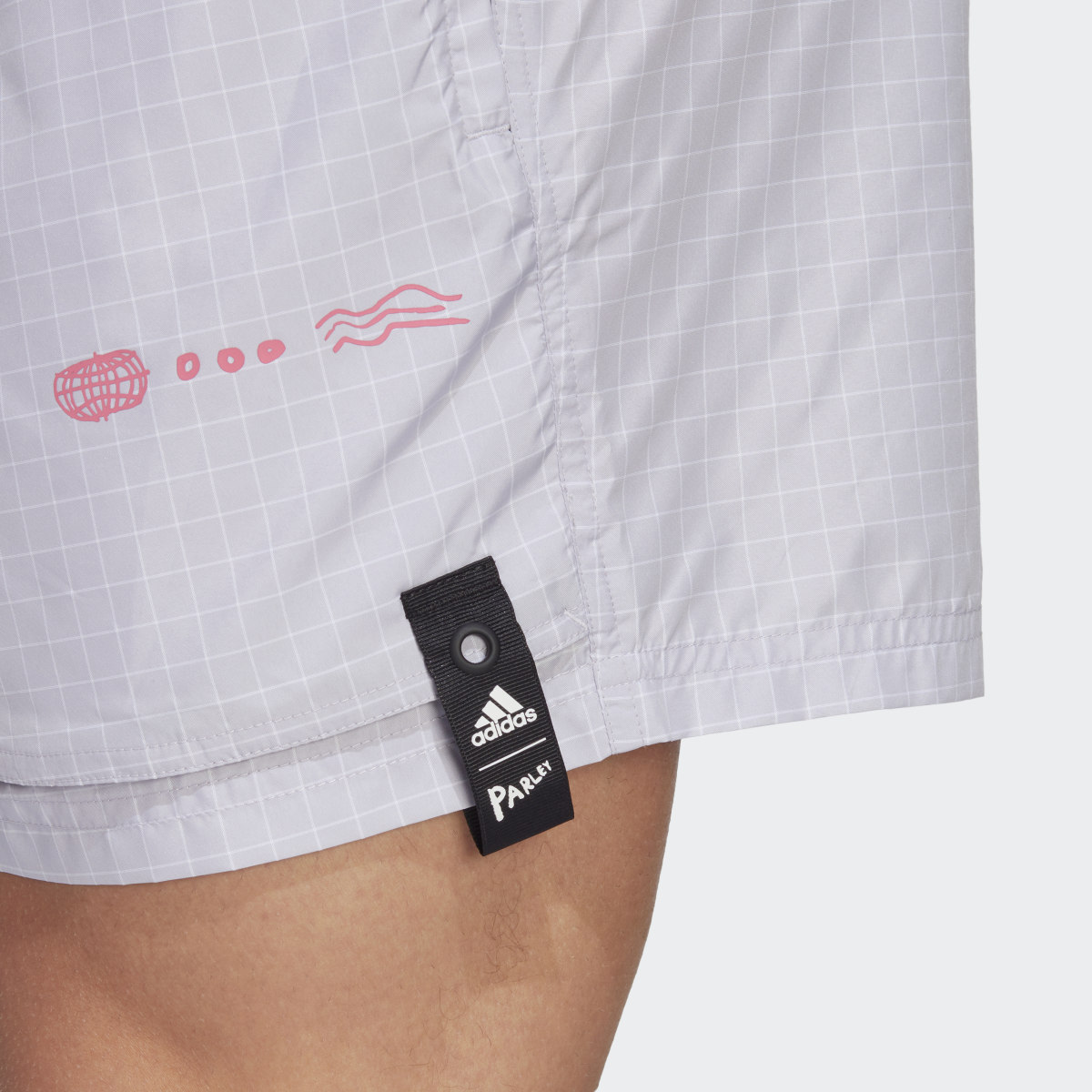 Adidas Parley Buckle Cargo Swim Shorts (Gender Neutral). 6