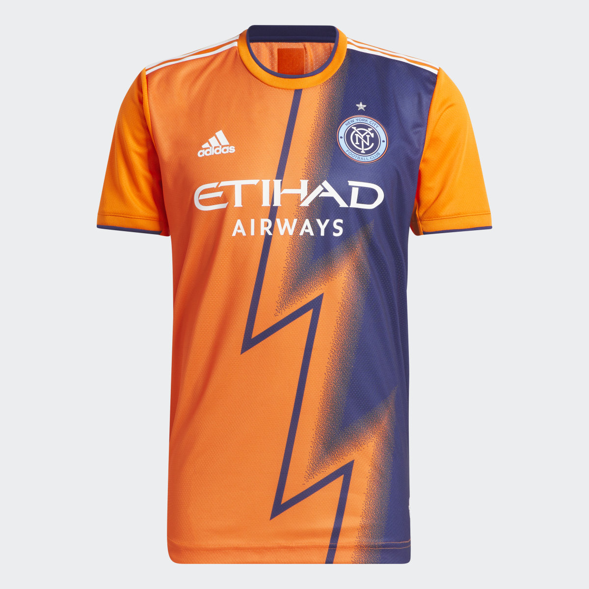 Adidas New York City FC 22/23 Away Authentic Jersey. 6