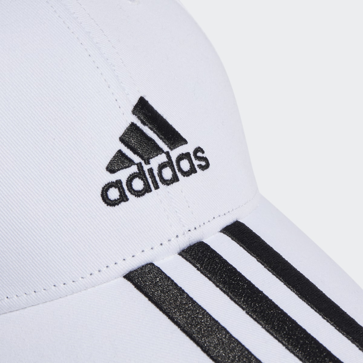 Adidas 3-Stripes Cotton Twill Beyzbol Şapkası. 4