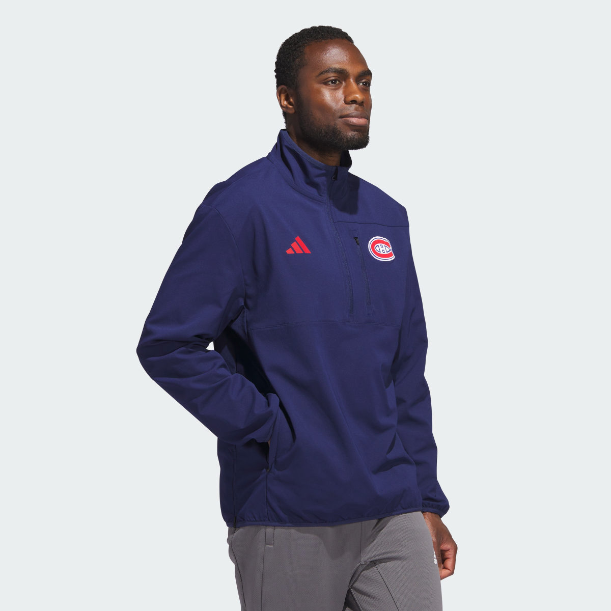 Adidas Canadiens Fleece Top. 4