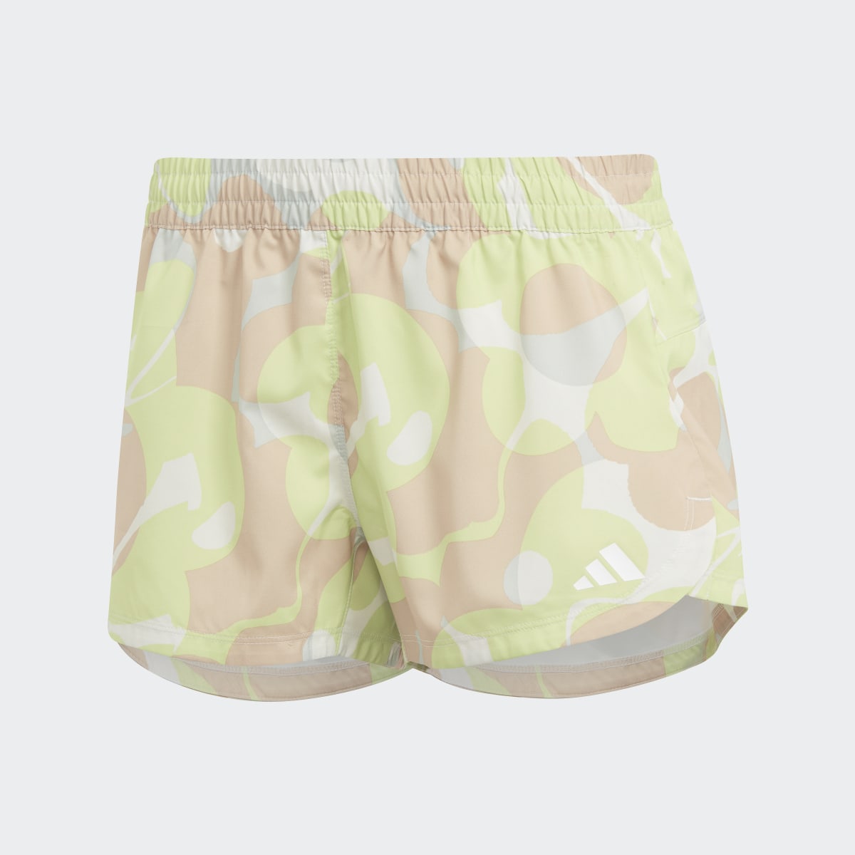 Adidas Pacer Train Essentials Floral-Print Woven Shorts. 4