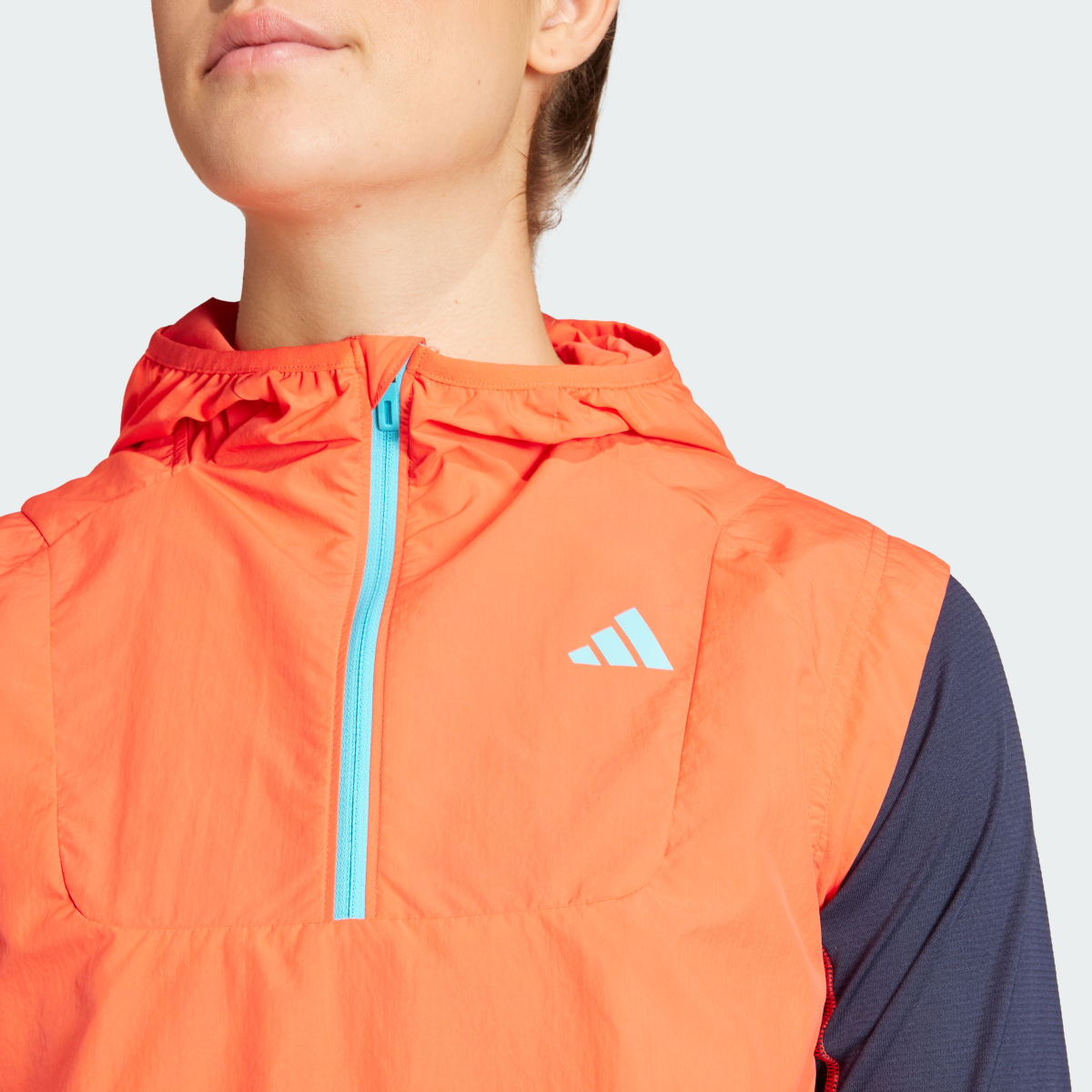 Adidas Adizero Half-Zip Laufweste. 6