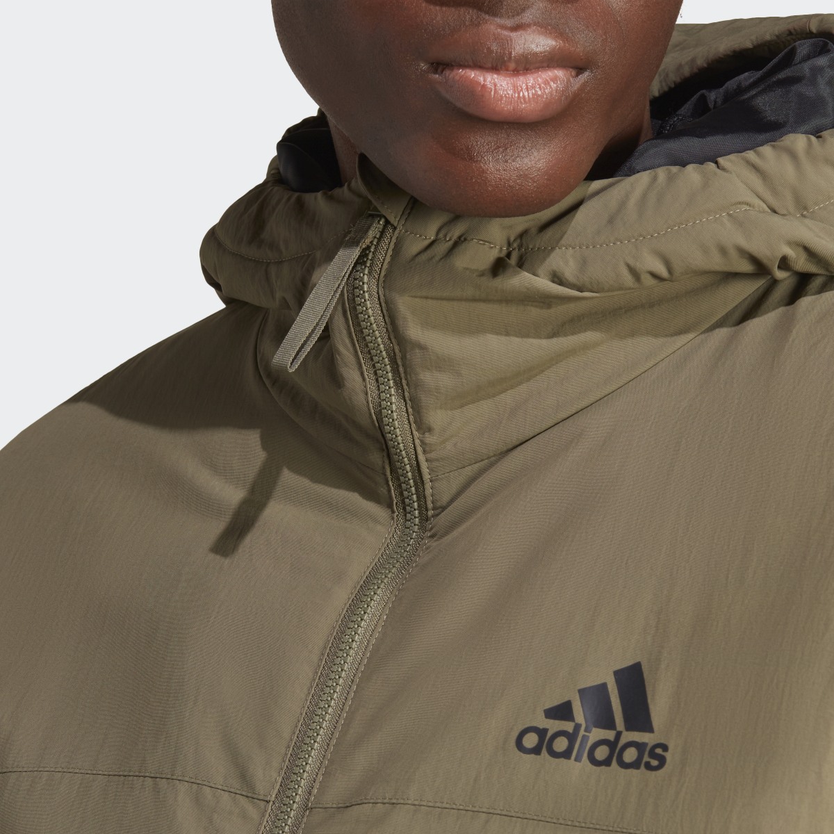 Adidas BSC Sturdy Insulated Hooded Jacket. 7