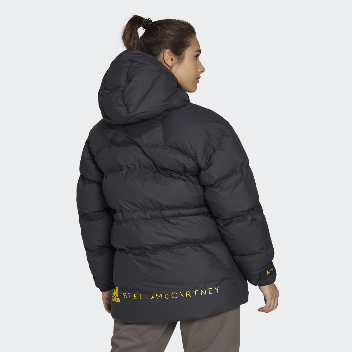 Adidas by Stella McCartney Mid-Length Padded Winter Jacket. 3