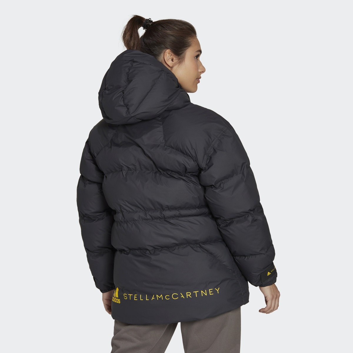 Adidas by Stella McCartney Mid-Length Padded Winterjacke. 3