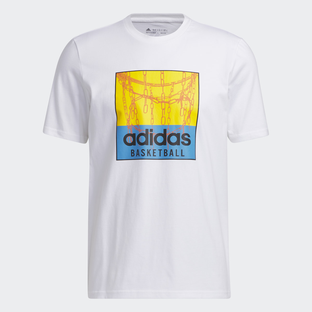 Adidas Playera Estampada Chain Net Basketball. 5