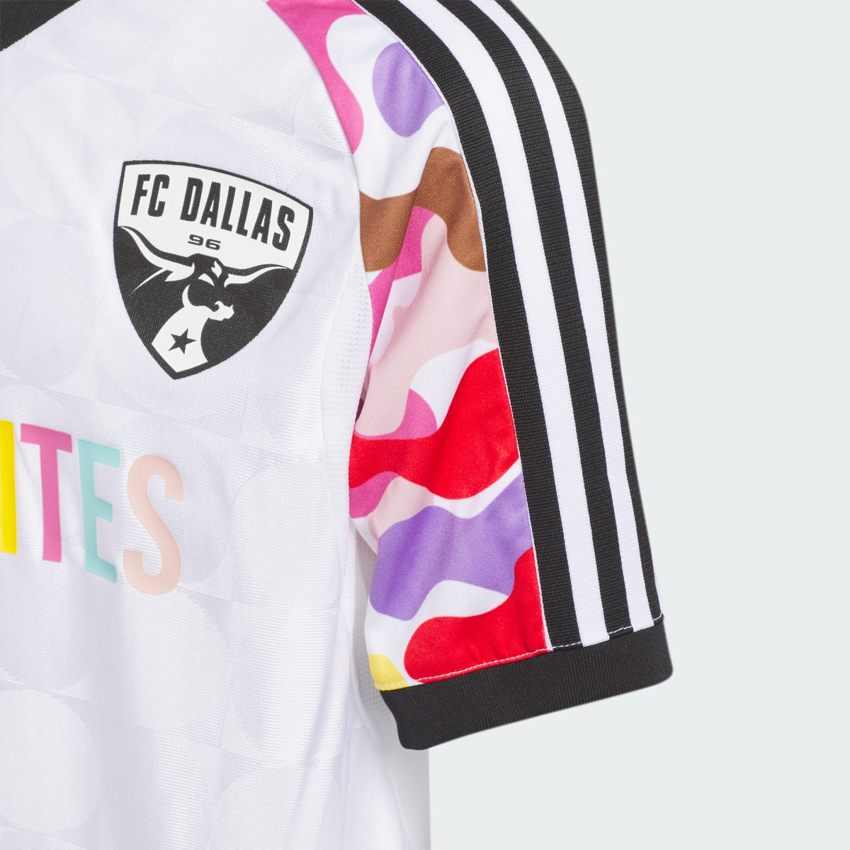 Adidas FC Dallas Pride Pre-Match Jersey. 4