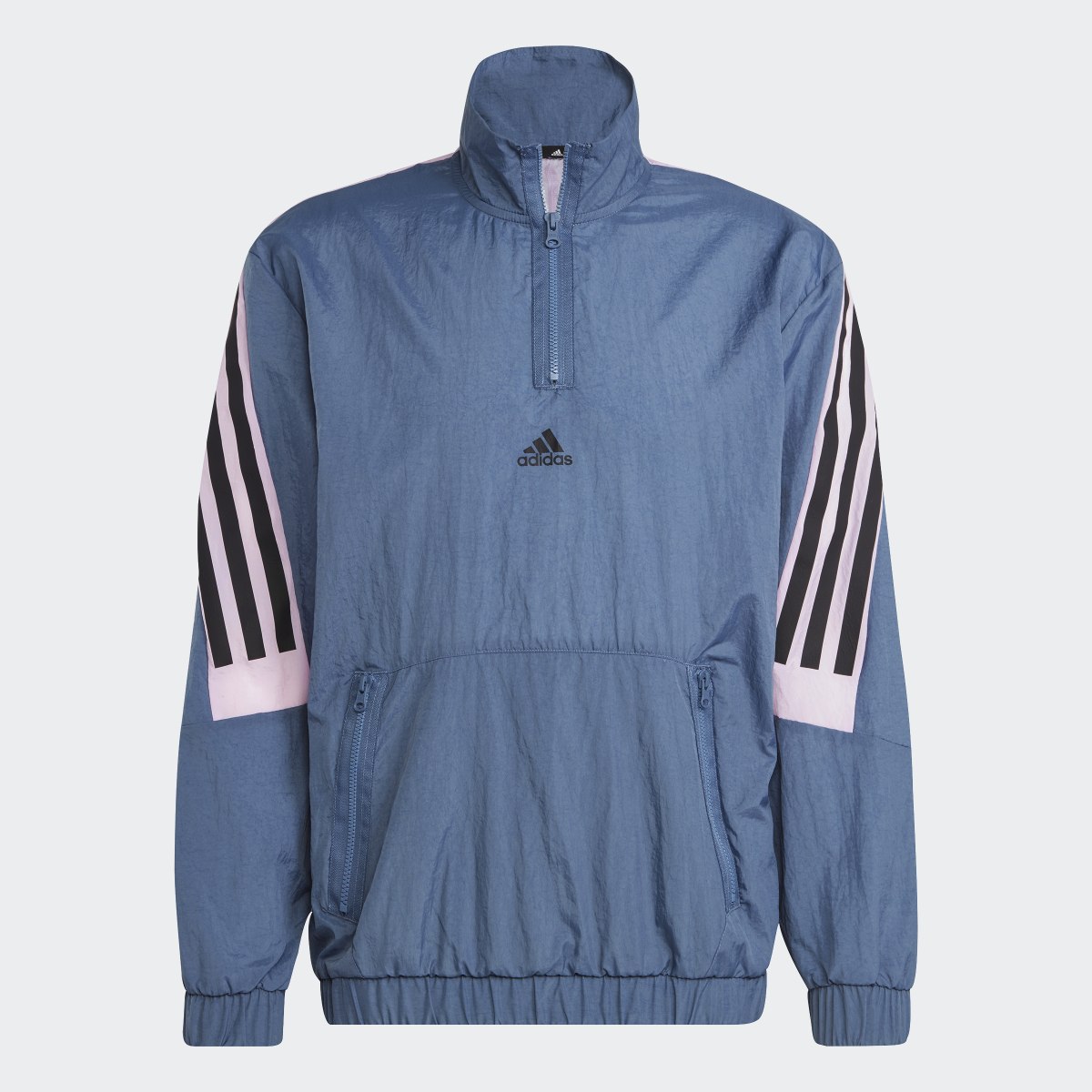 Adidas Felpa Future Icons 3-Stripes Woven 1/4 Zip. 5