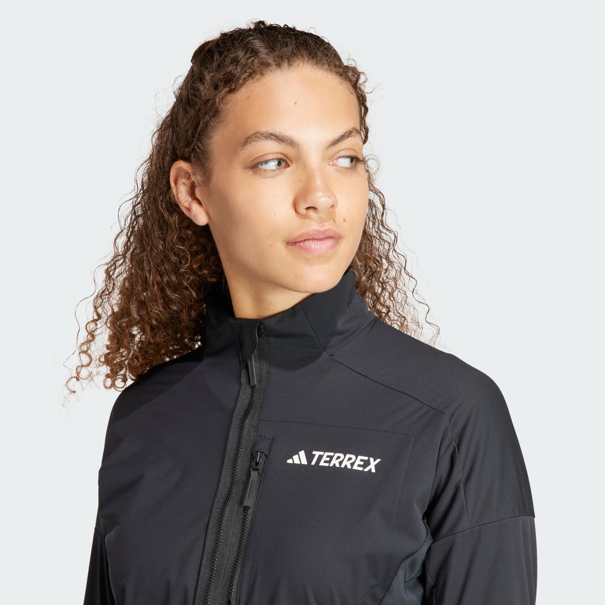 Adidas Terrex Xperior Cross Country Ski Soft Shell Jacke. 9