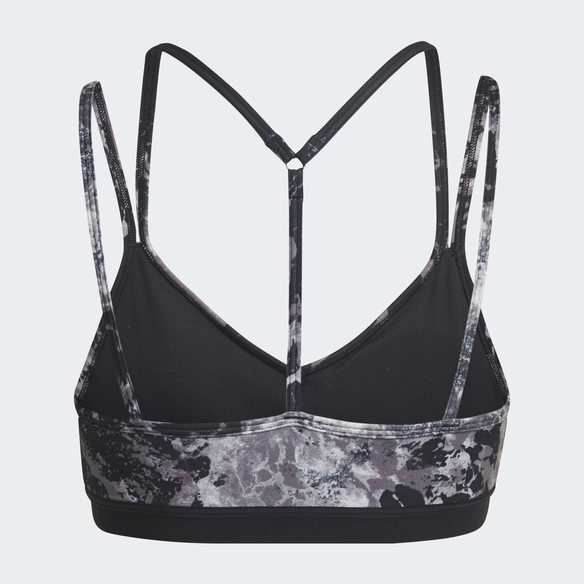 Adidas Reggiseno sportivo Yoga Essentials Studio Light-Support Allover Print. 7