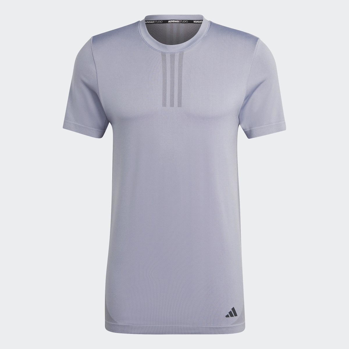 Adidas AEROKNIT Yoga Base Seamless Training T-Shirt. 5