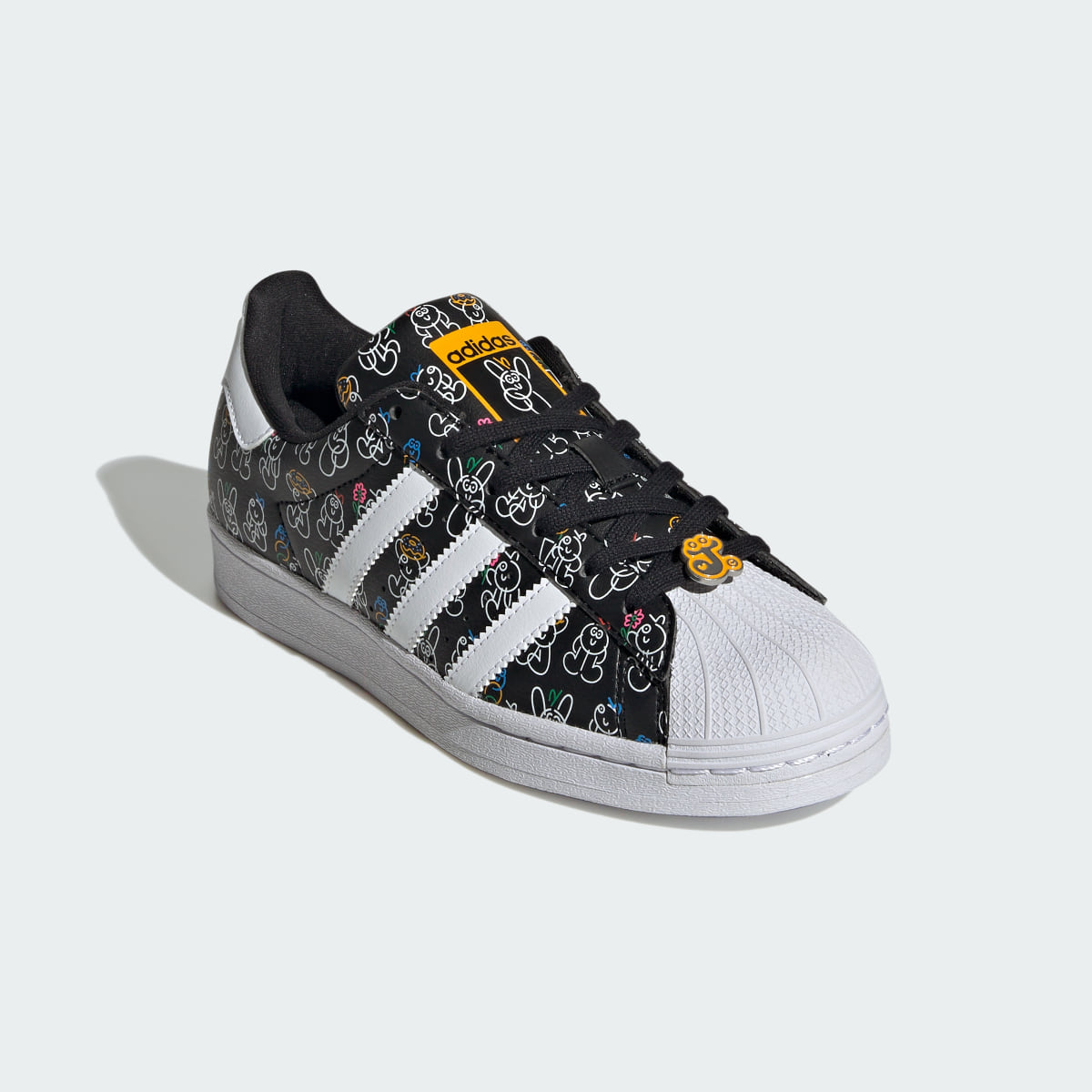 Adidas Originals x James Jarvis Superstar Kids Ayakkabı. 5