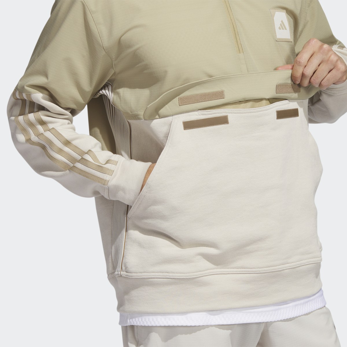 Adidas Adicross 1/2-Zip Golf Anorak. 8