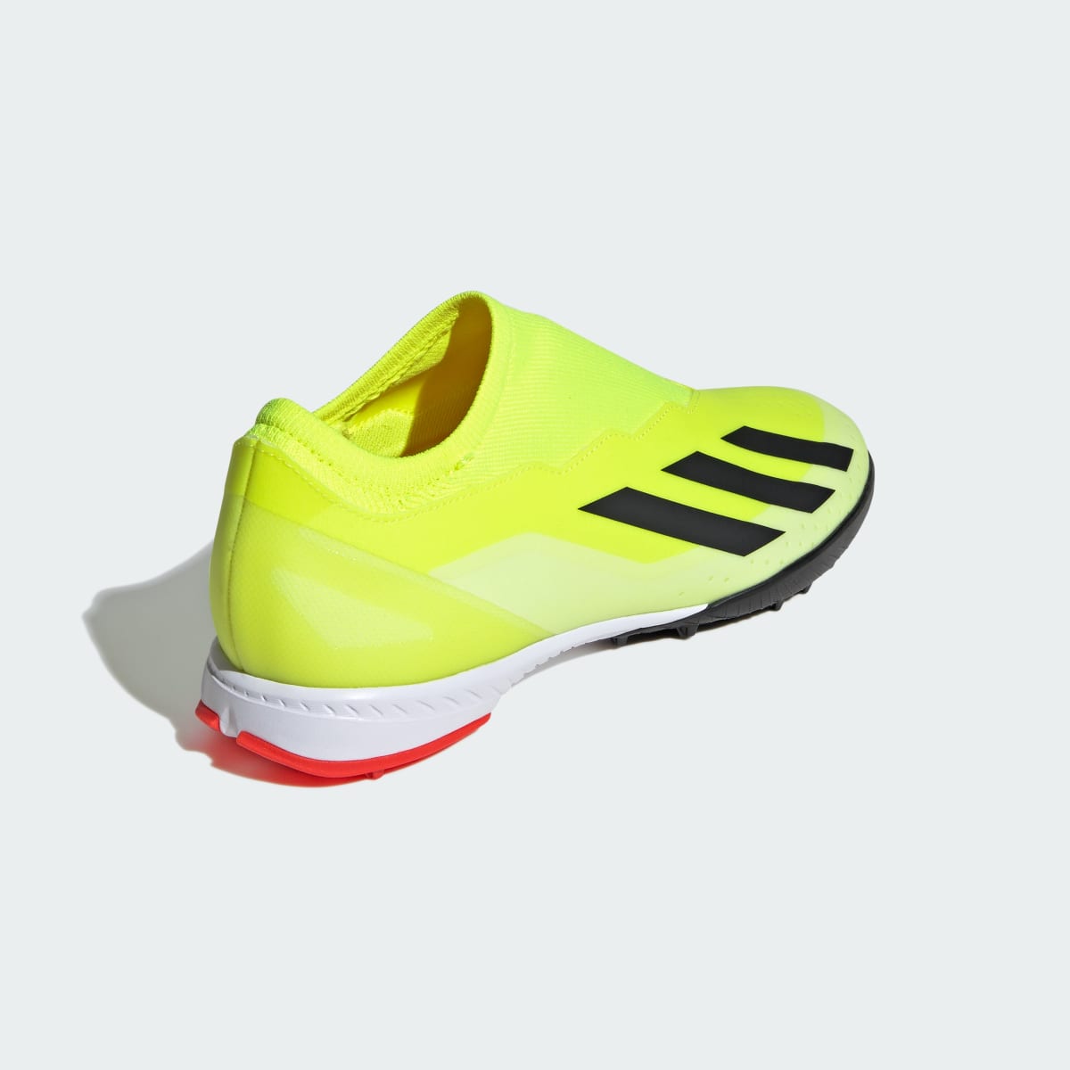 Adidas Zapatilla de fútbol X Crazyfast League Laceless moqueta. 6