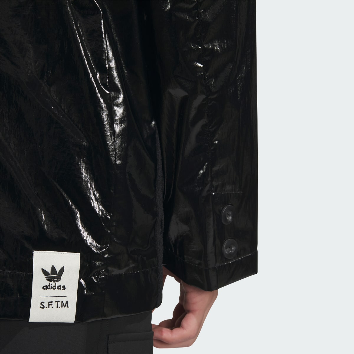 Adidas Song for the Mute Shiny Blazer (Unisex). 6