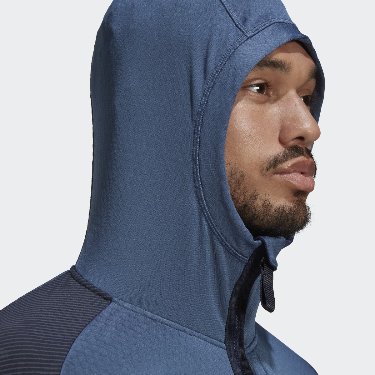 Adidas Veste de randonnée à capuche en molleton Terrex Tech Flooce. 6