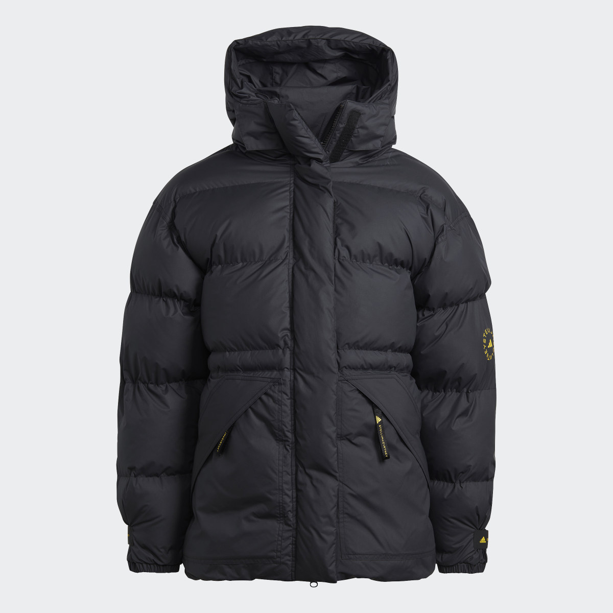 Adidas by Stella McCartney Mid-Length Padded Winterjacke. 4