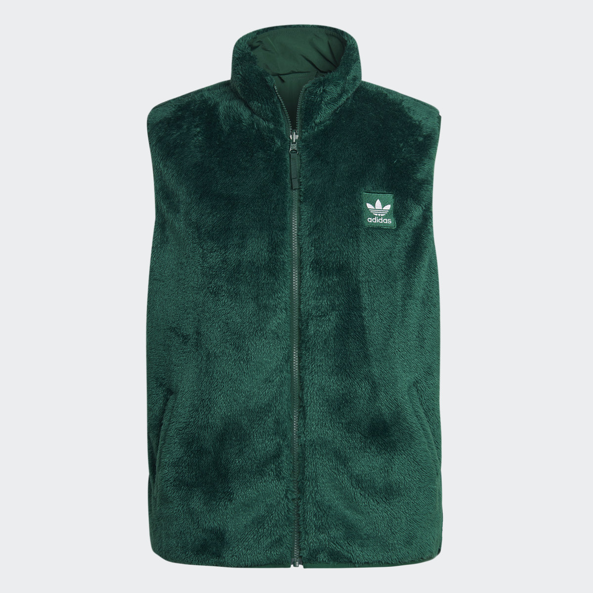 Adidas Chaleco reversible Essentials+ Fluffy Fleece. 6