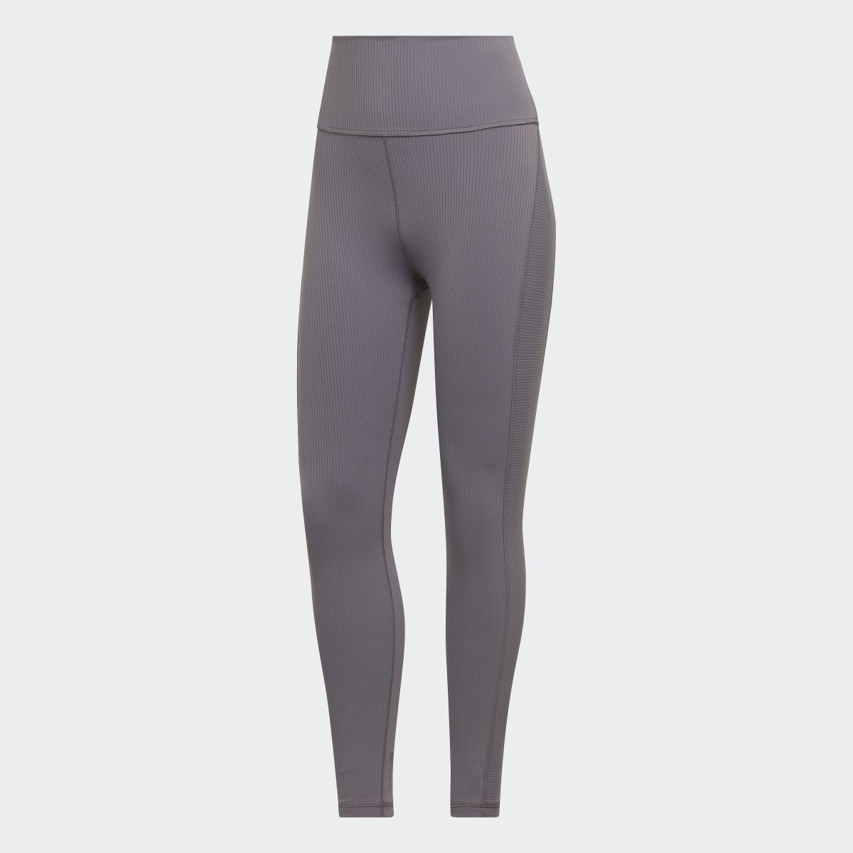 Adidas Yoga Studio Luxe Wind Super-High-Waisted Rib Leggings. 4