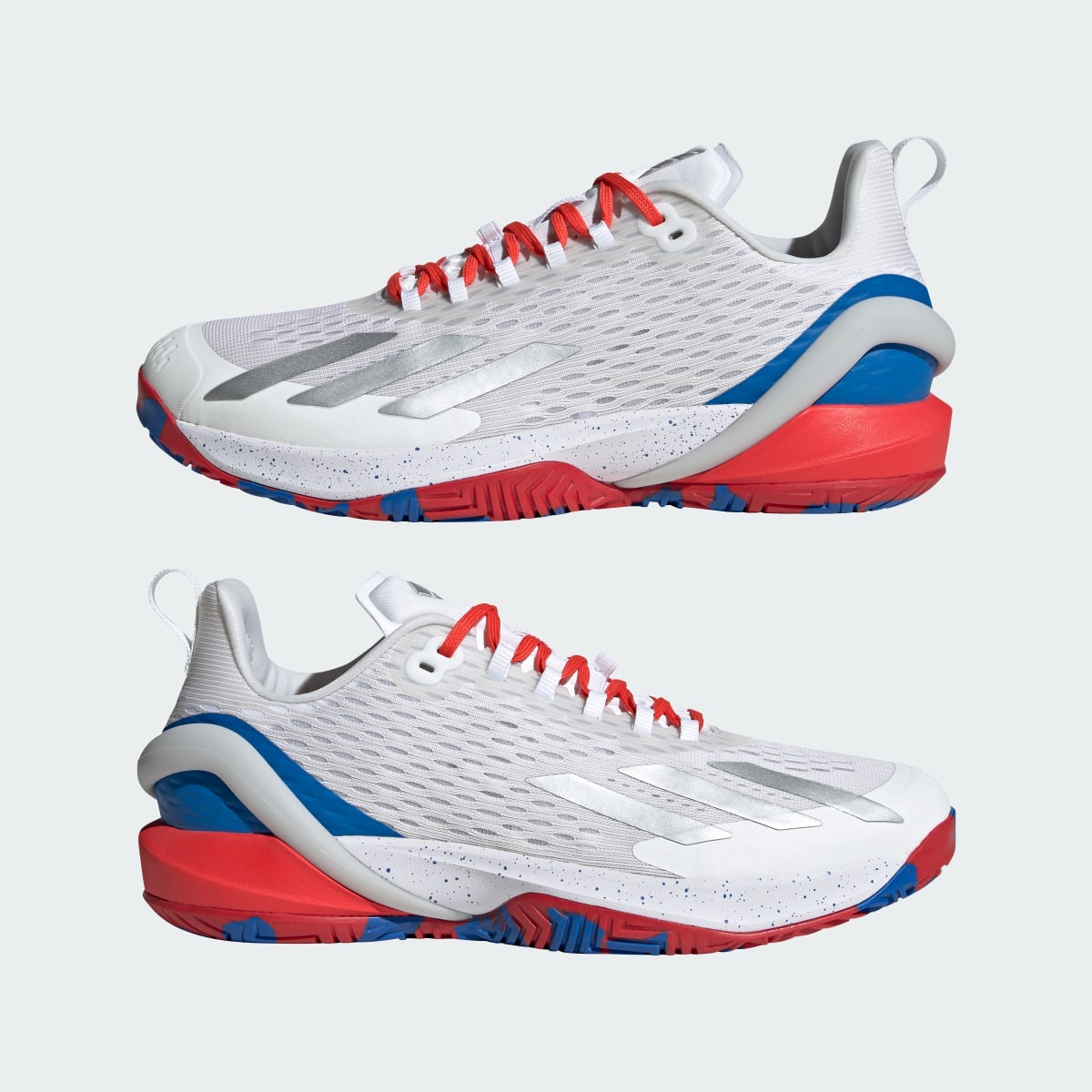 Adidas Adizero Cybersonic Tennis Shoes. 8