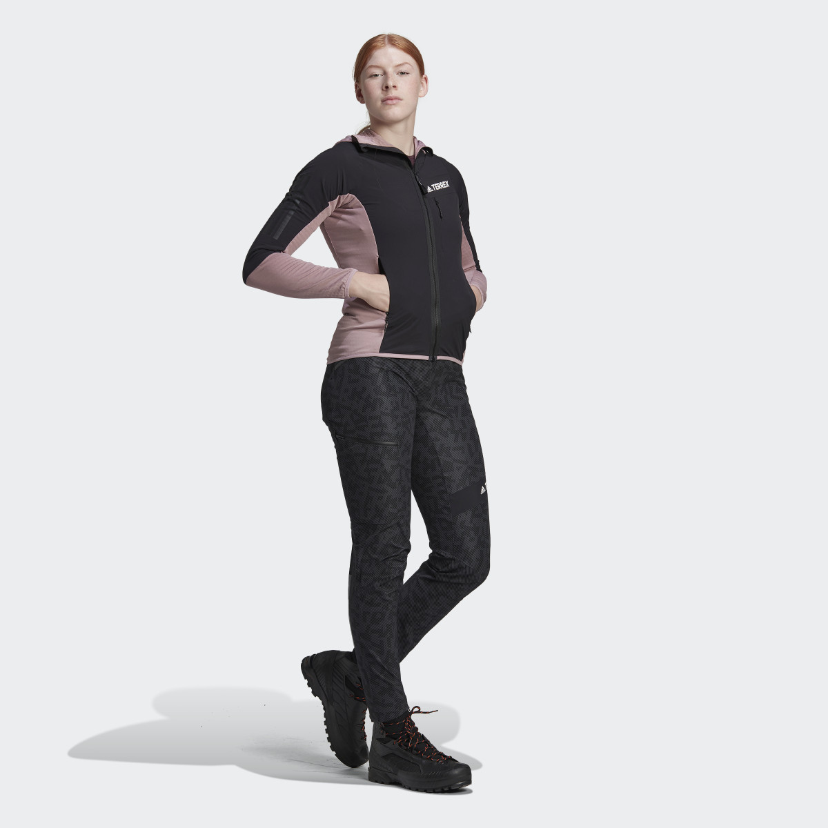 Adidas Veste à capuche coupe-vent Techrock Flooce. 7
