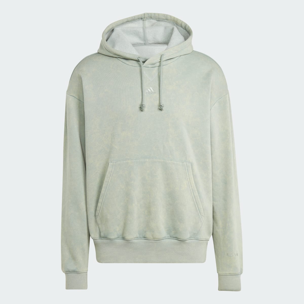 Adidas ALL SZN Garment-Wash Hoodie. 5