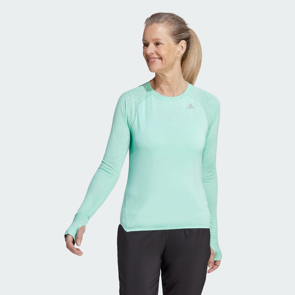 Adidas running long sleeve shirt online