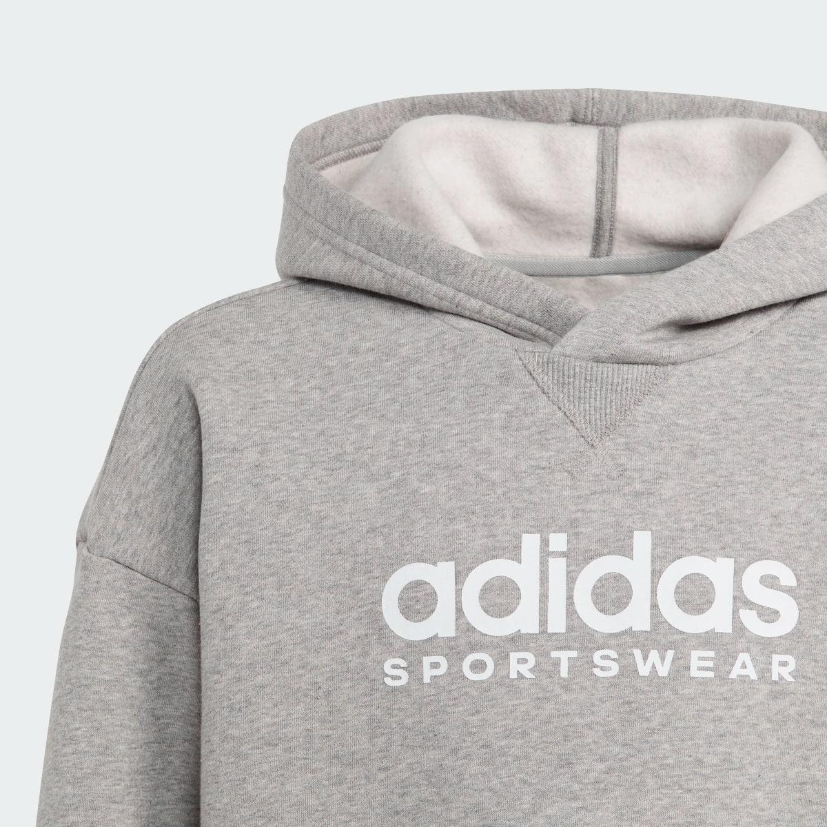 Adidas Fleece Hoodie Kids. 7