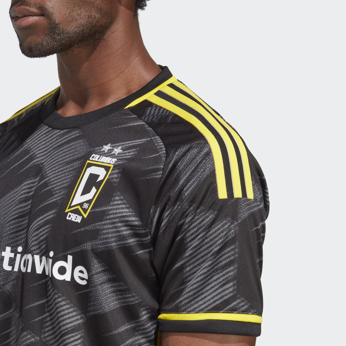 Adidas Columbus Crew 23/24 Away Authentic Jersey. 8