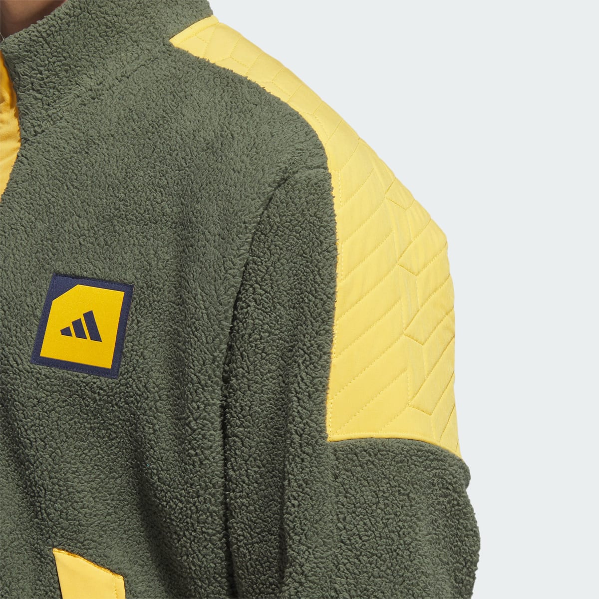 Adidas Adicross Padded Fleece Half-Zip Jacket. 6