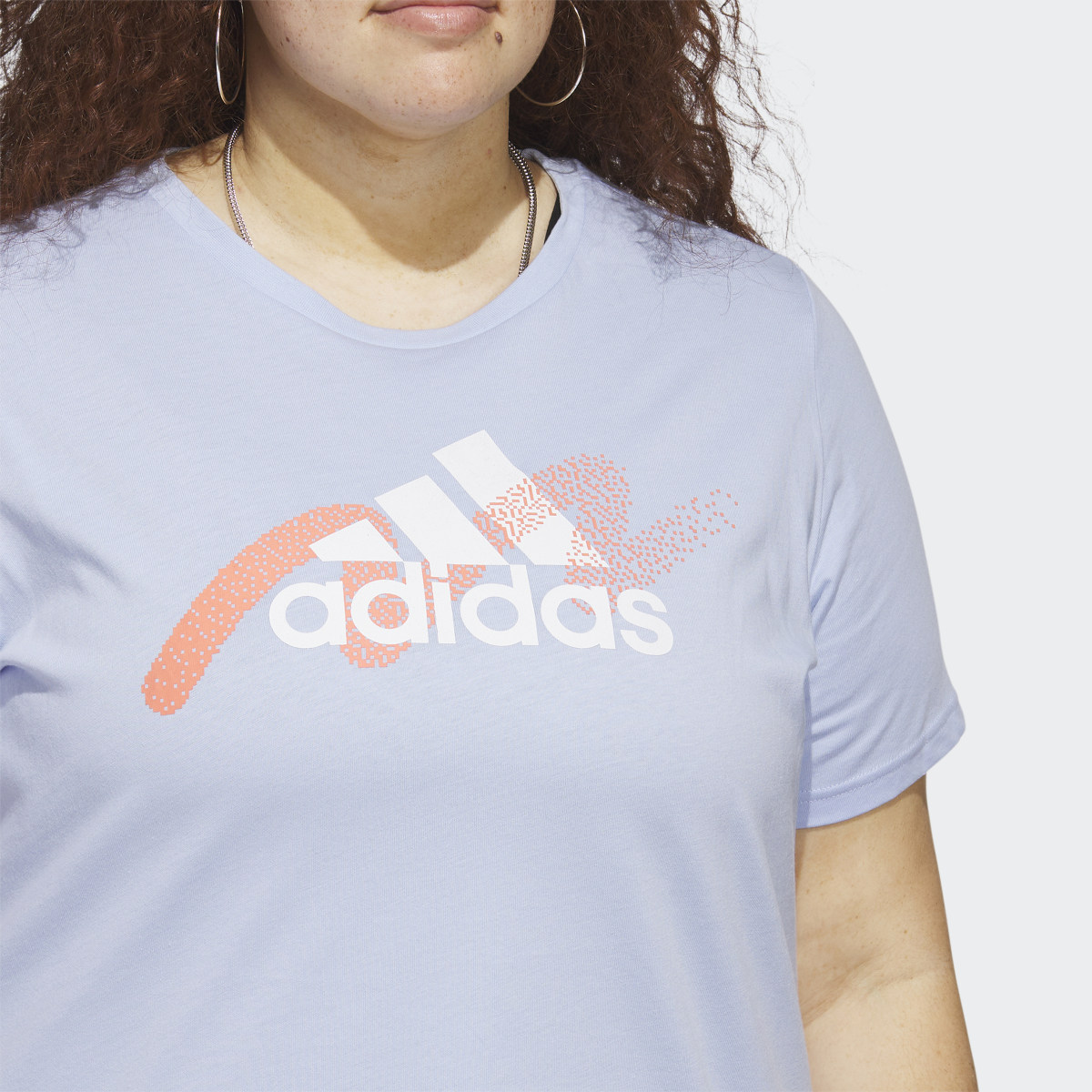 Adidas Playera Estampada Sportswear Two-Tone Digibrush. 6