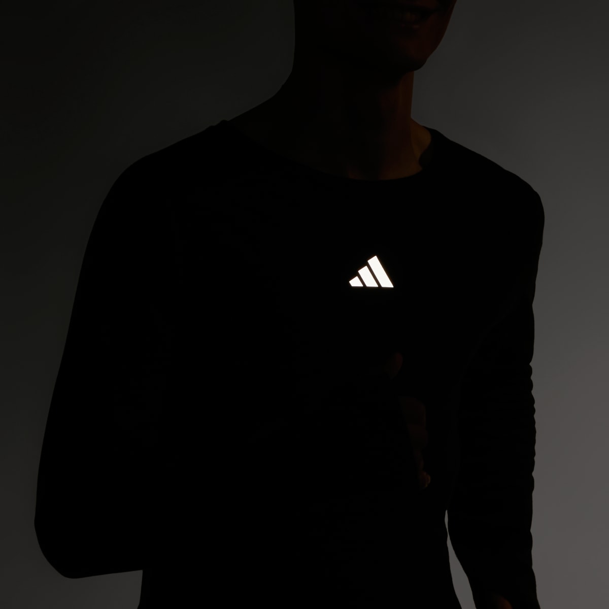 Adidas Ultimate Running Conquer the Elements Merino Long Sleeve Shirt. 8