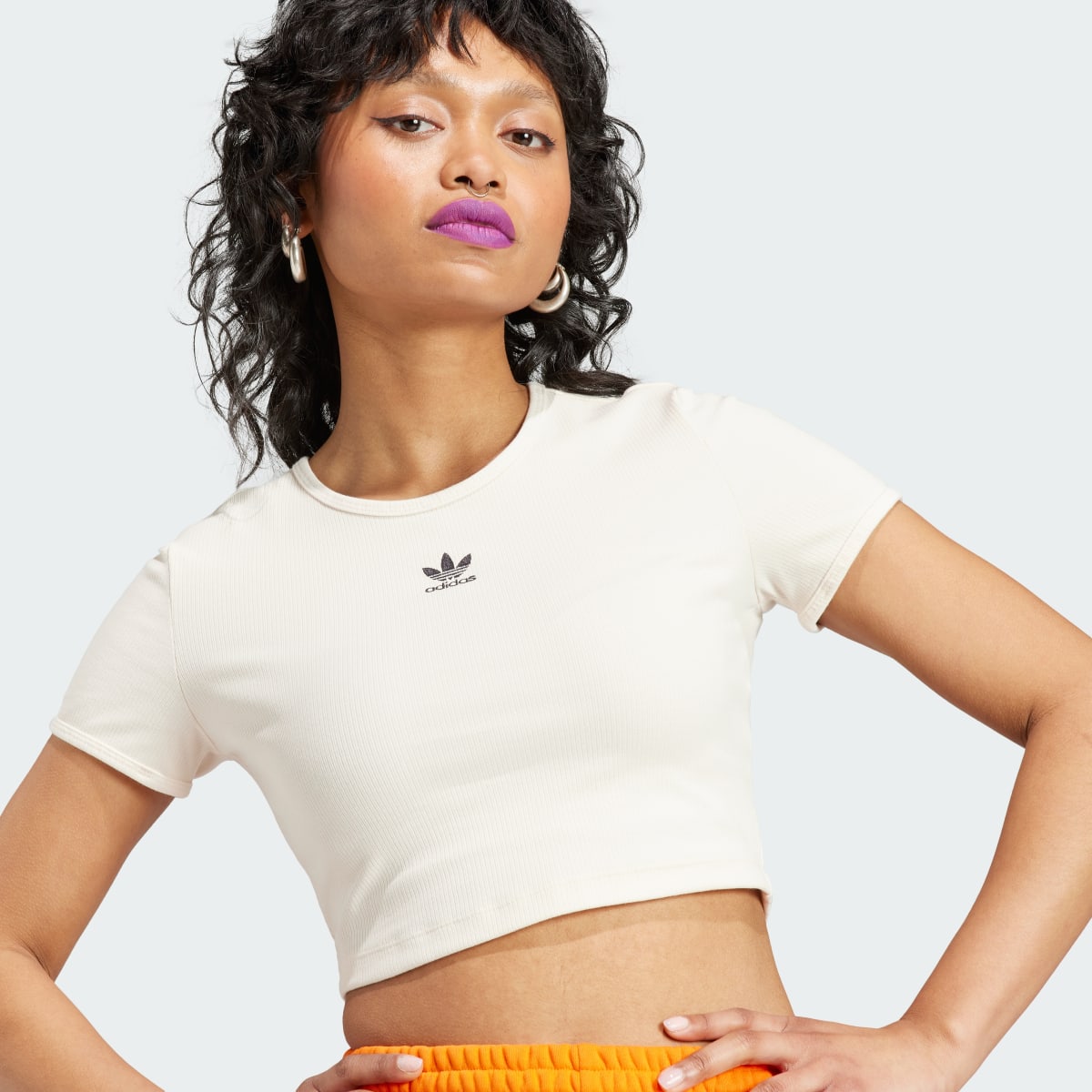 Adidas Essentials Rib Tee. 6