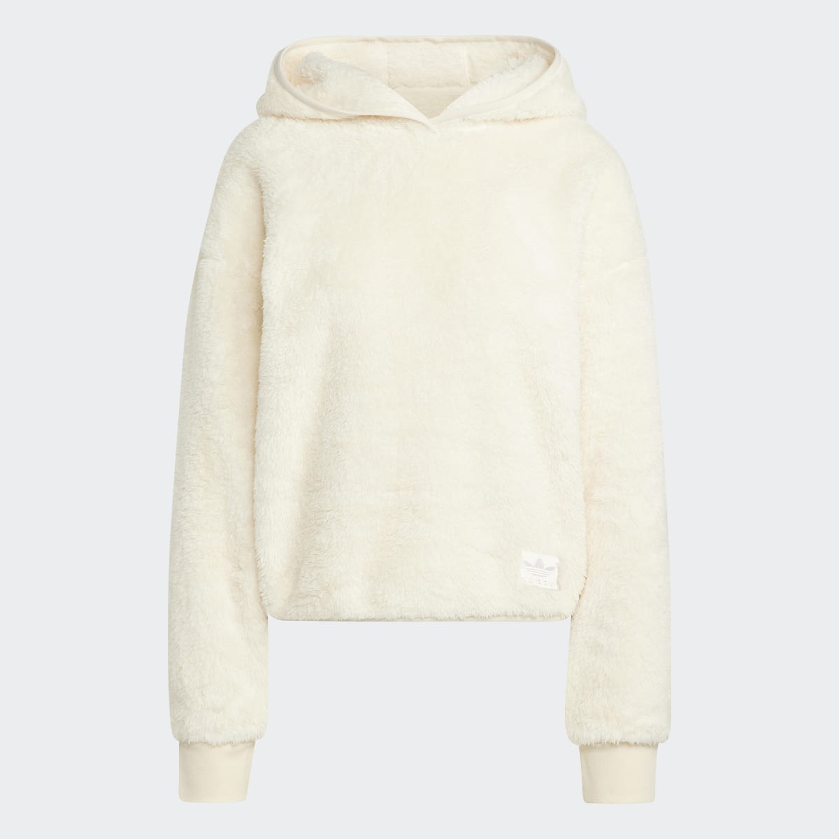 Adidas Essentials+ Fluffy Teddy Hoodie. 5