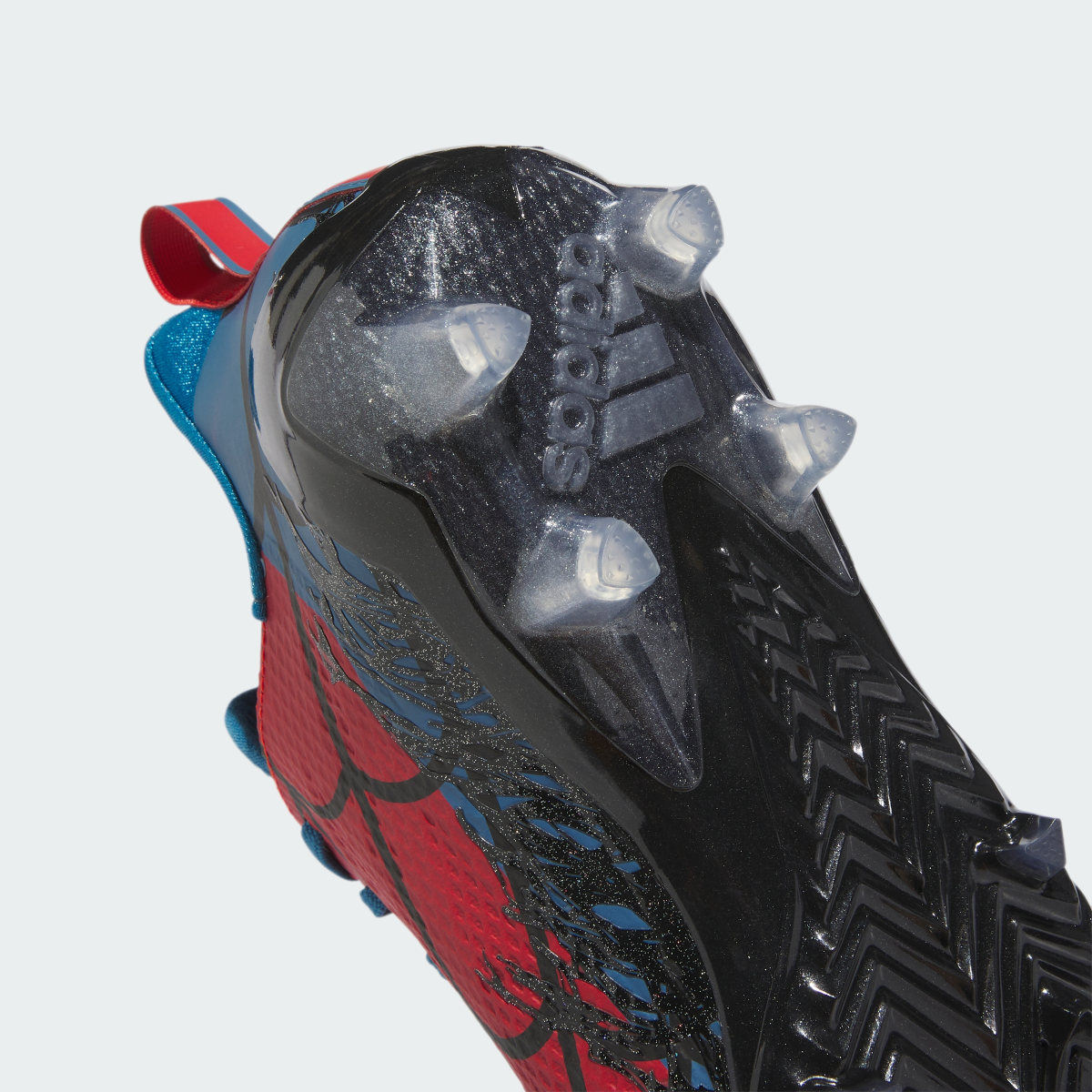 Adidas Adizero 12.0 Marvel's Spider-Man Football Cleats. 11