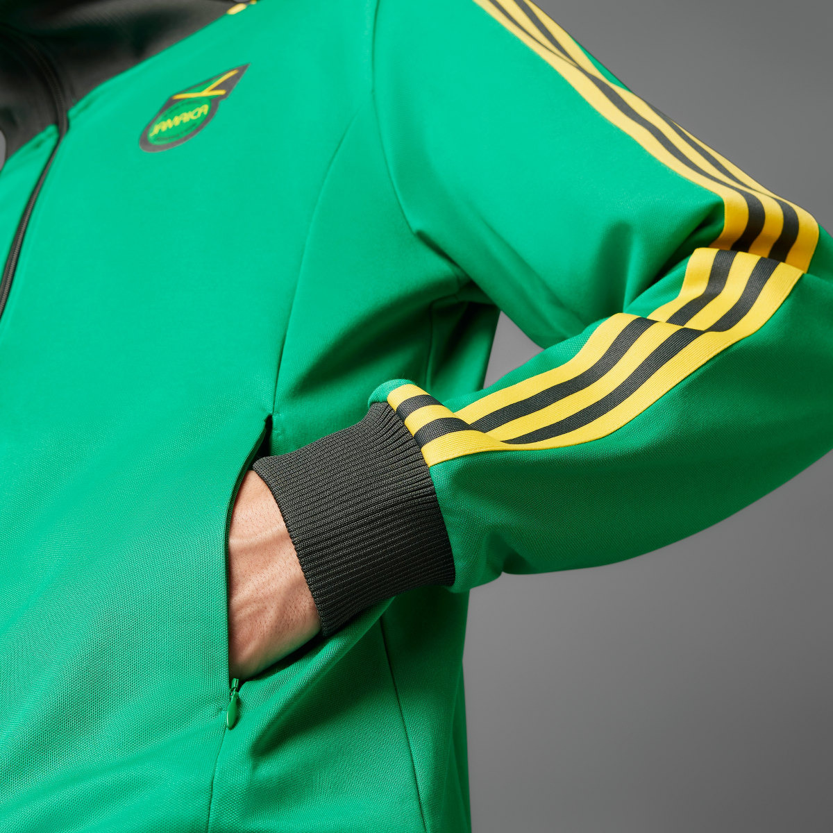 Adidas Jamaika Beckenbauer Originals Jacke. 8