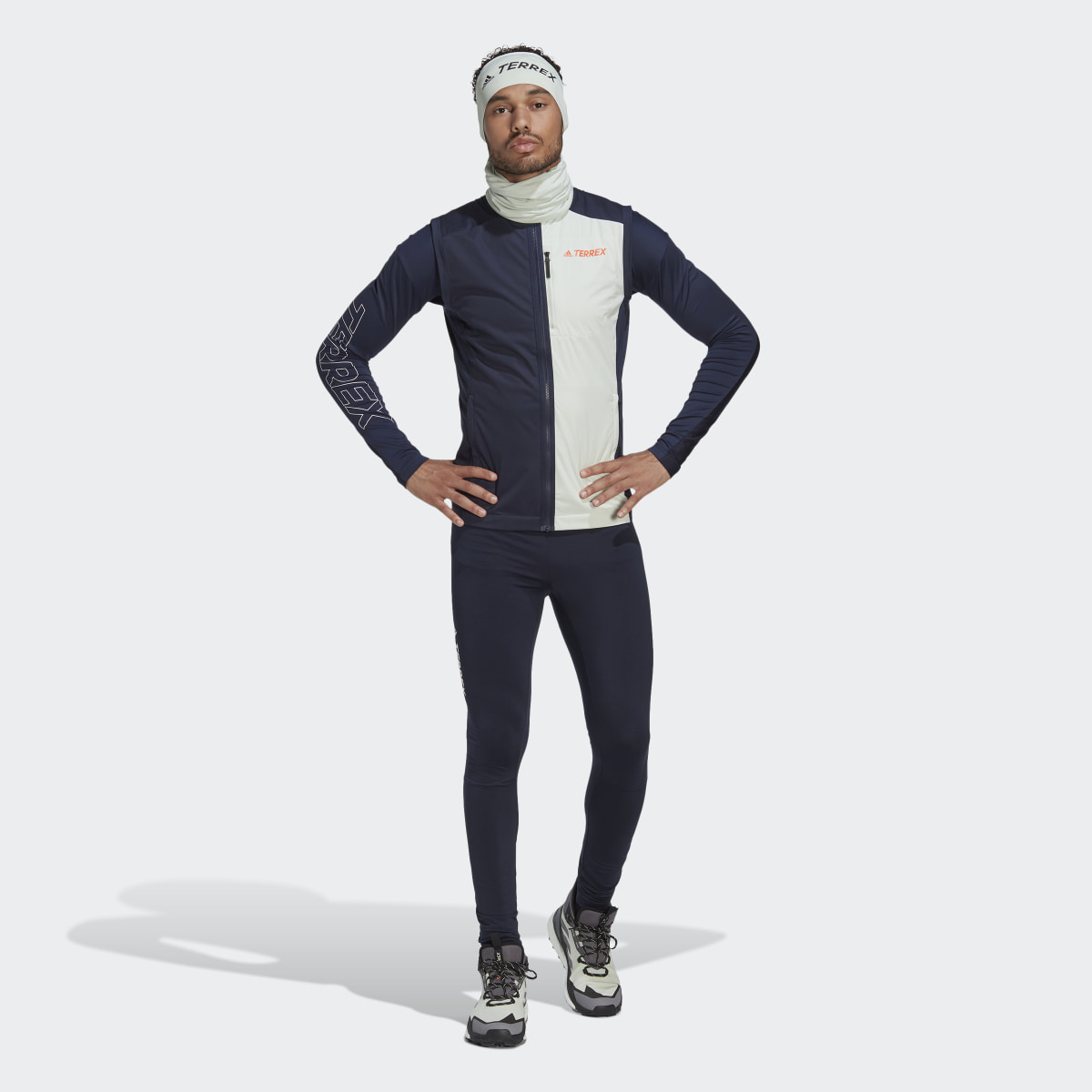 Adidas Terrex Xperior Cross-Country Ski Soft Shell Vest. 6
