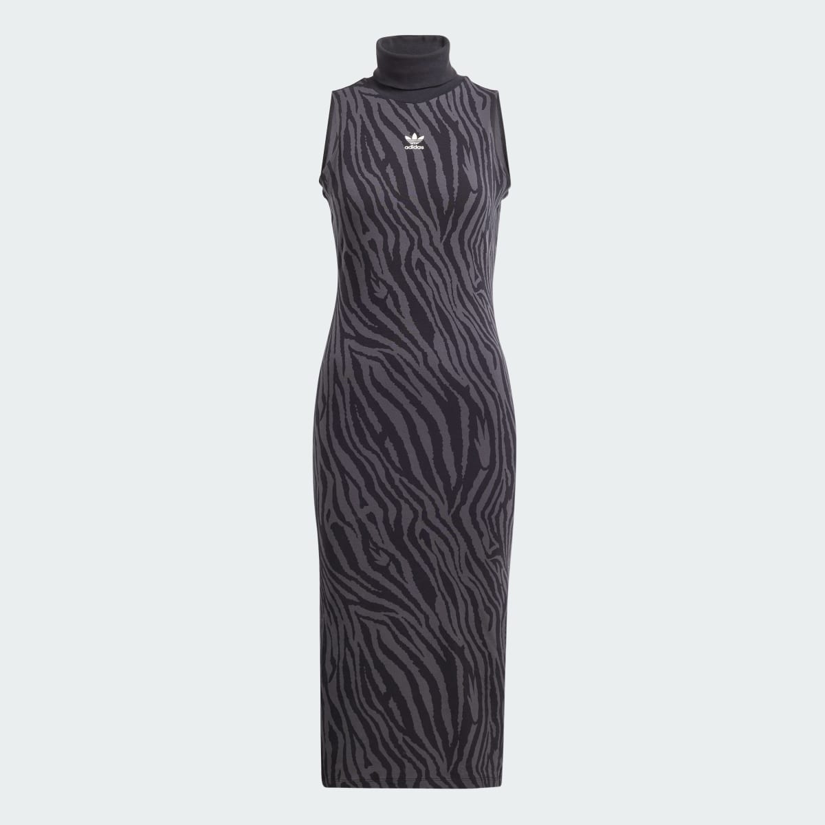 Adidas Allover Zebra Animal Print Dress. 5