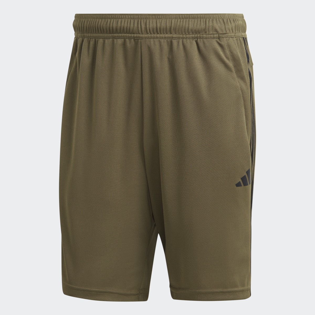 Adidas Shorts de Entrenamiento Train Essentials Piqué 3 Franjas. 4