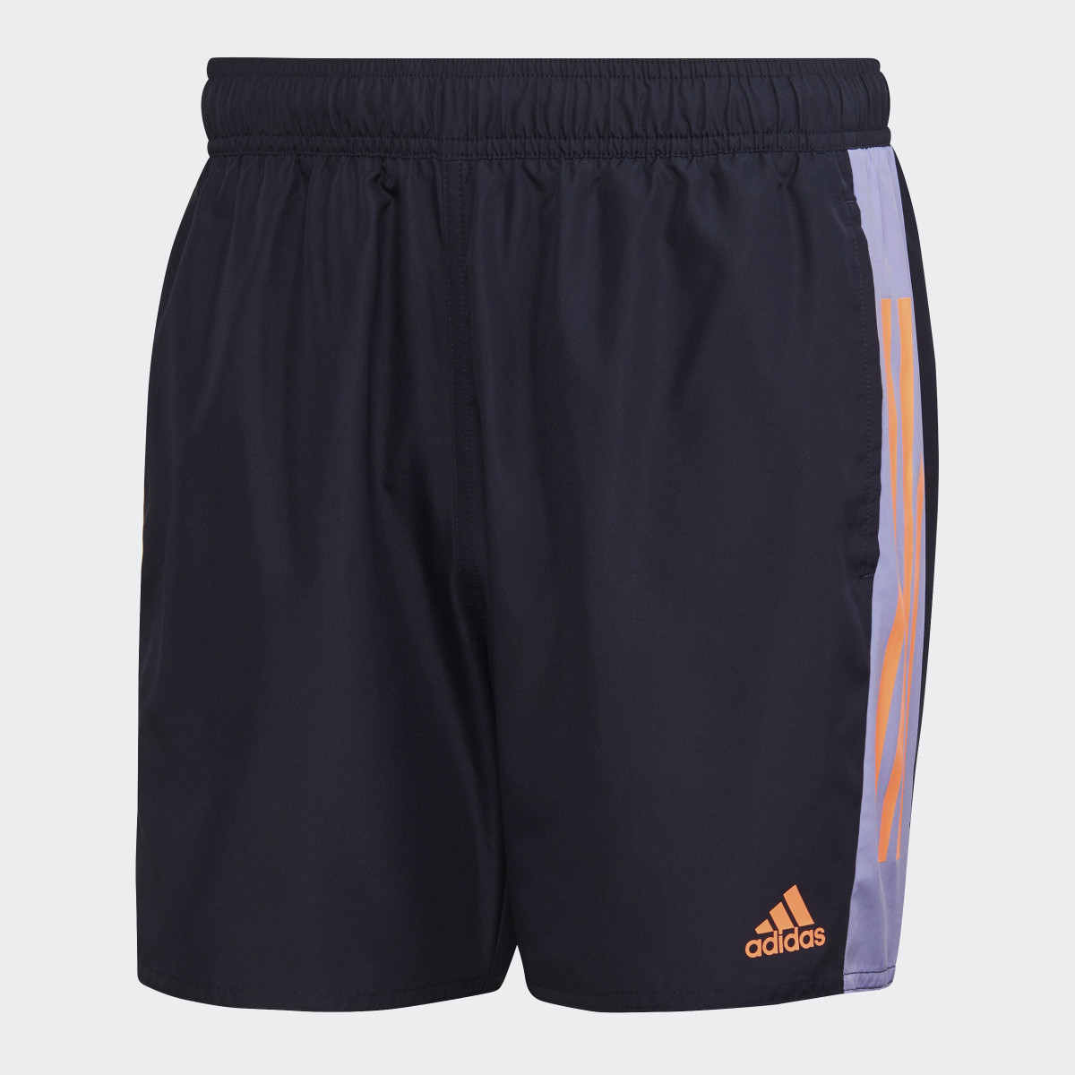 Adidas Calções de Natação Curtos 3-Stripes. 4