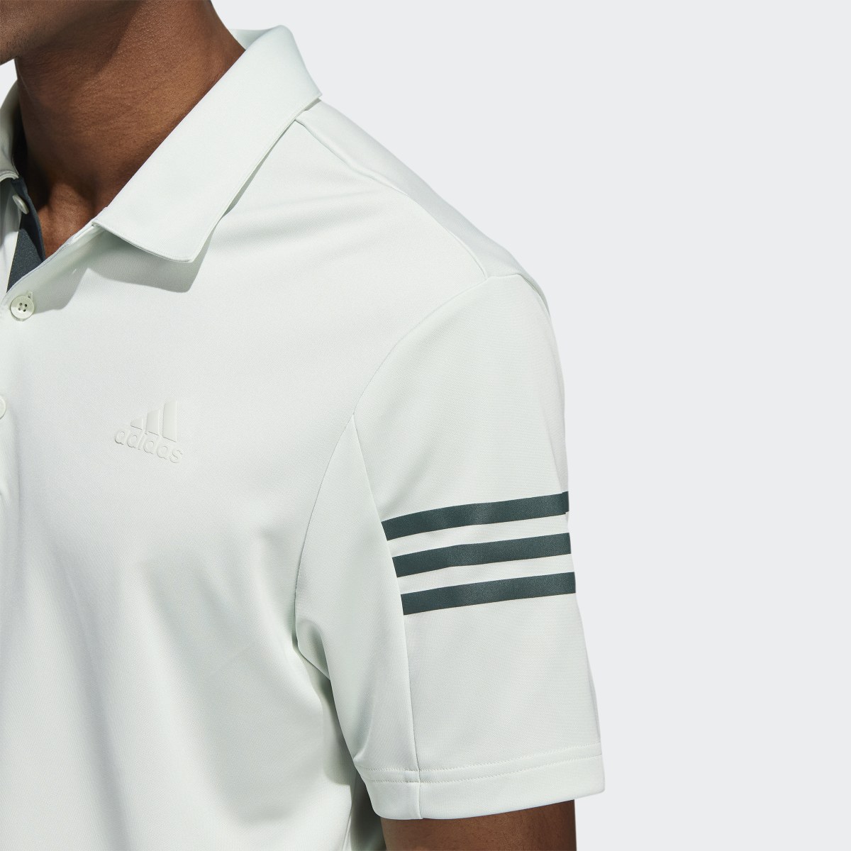 Adidas Playera Polo 3 Franjas. 6