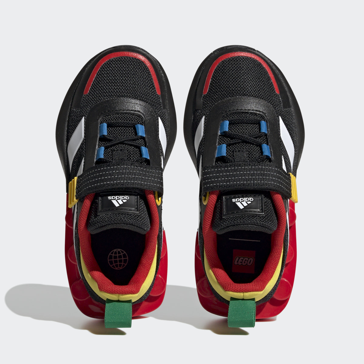 Adidas Chaussure lacets élastiques et scratch sur le dessus adidas x LEGO® Tech RNR. 5