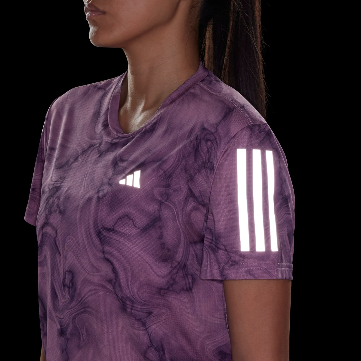 Adidas Playera Own the Run Estampada. 7