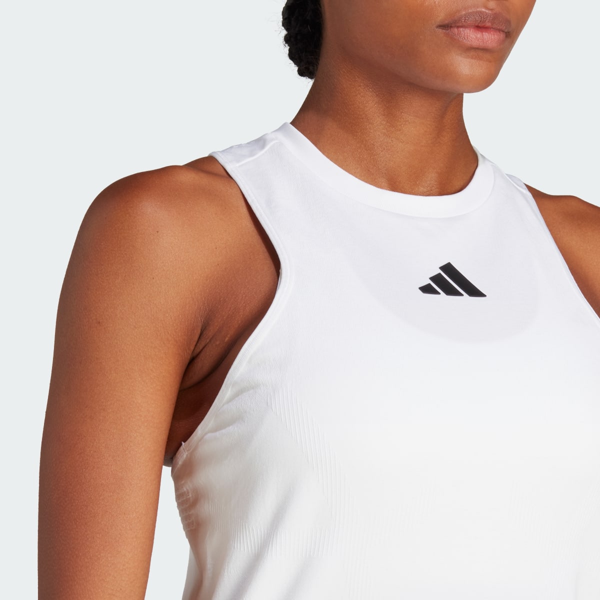 Adidas Camiseta de tirantes AEROREADY Pro Seamless Tennis. 9