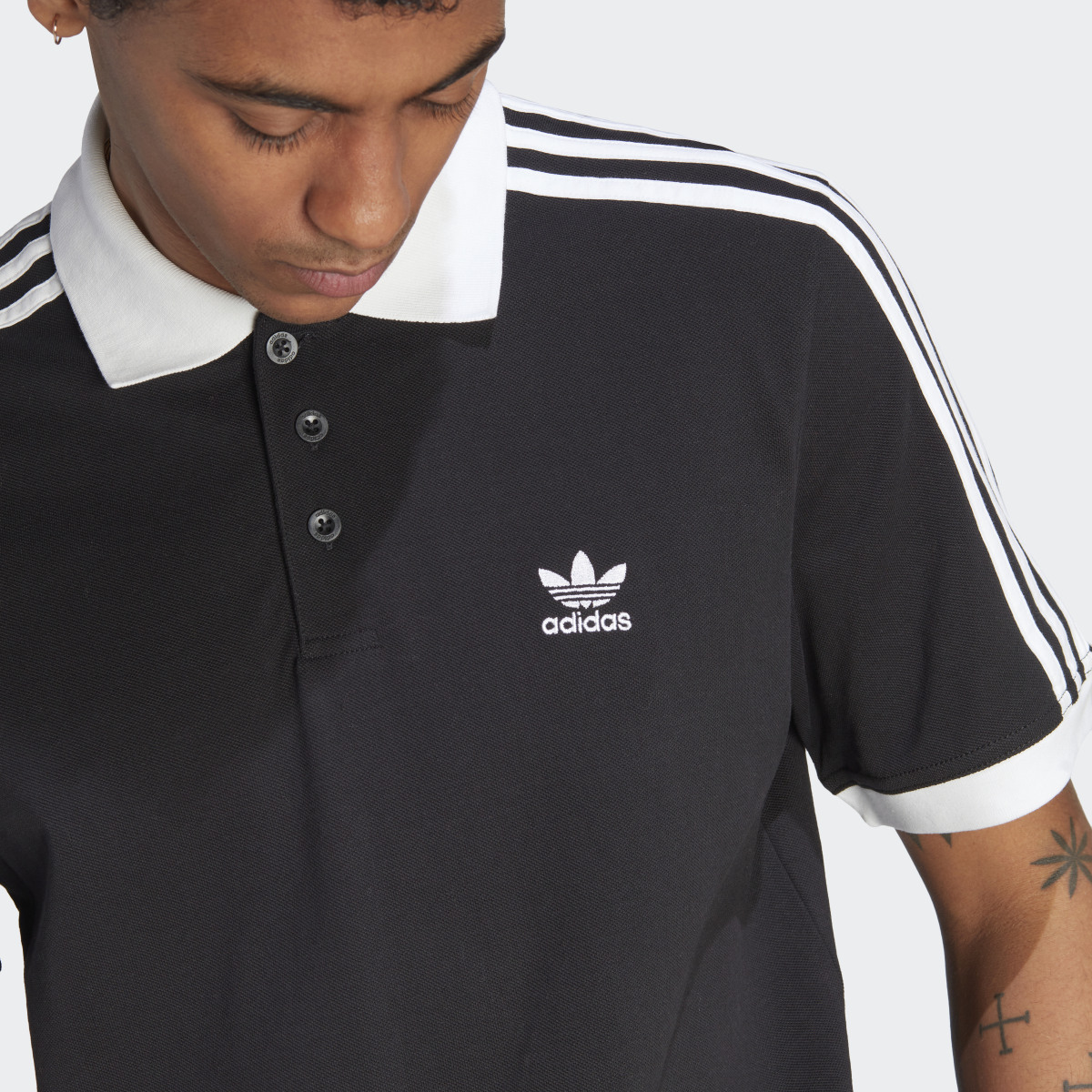 Adidas adicolor Classics 3-Streifen Poloshirt. 6