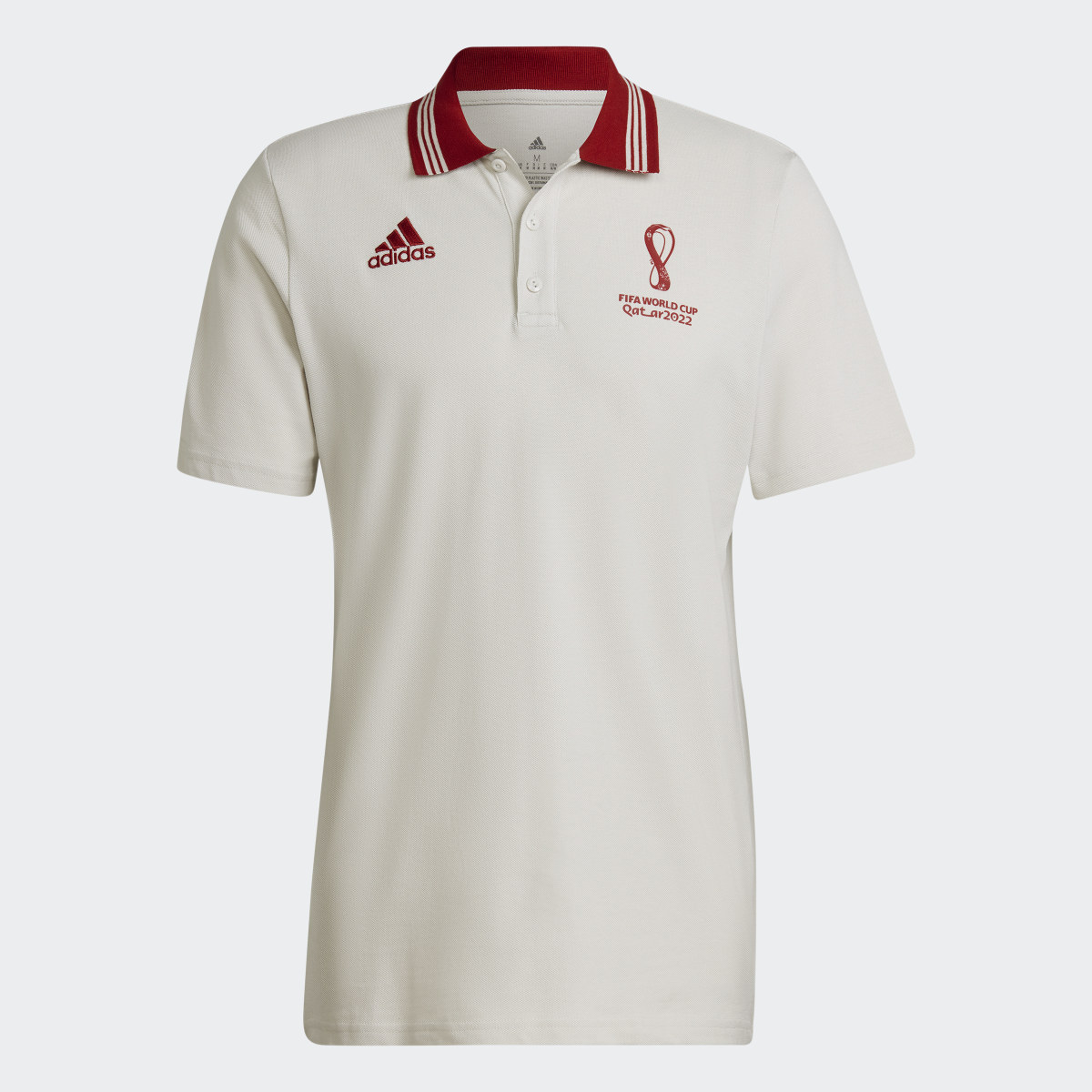 Adidas Playera Polo Emblema Oficial Copa Mundial de la FIFA 2022™. 5